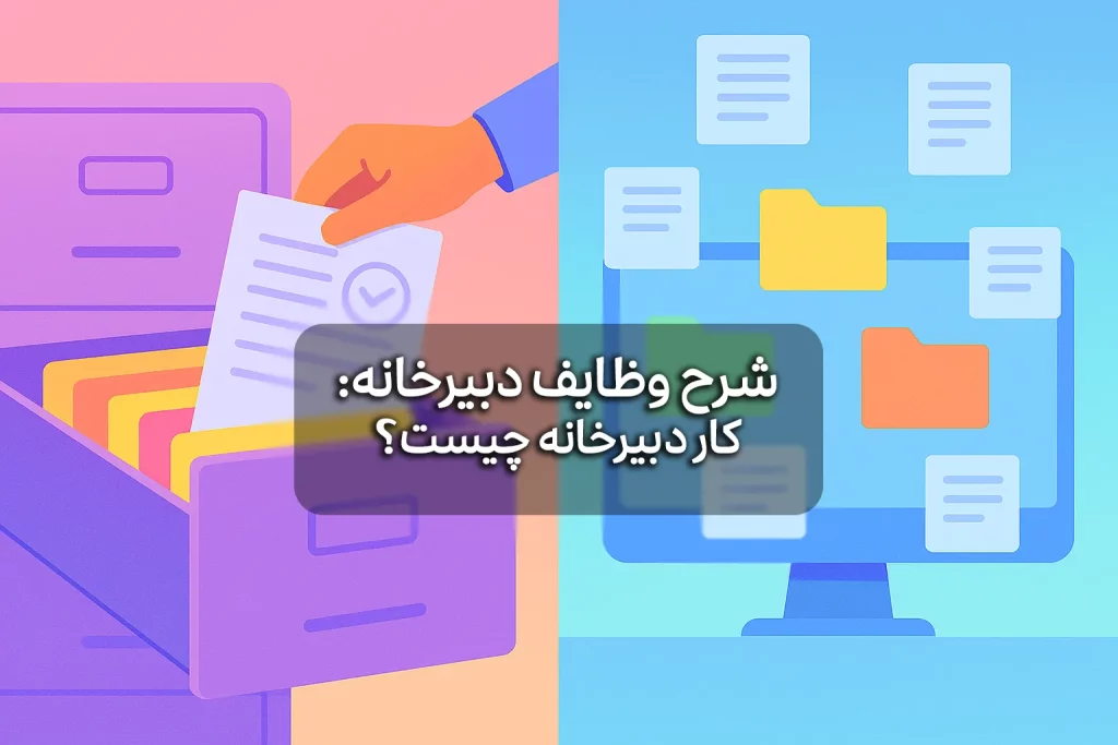 شرح وظایف دبیرخانه کار دبیرخانه چیست؟