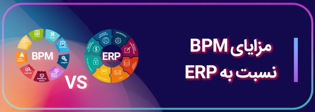 مزایای BPM نسبت به ERP