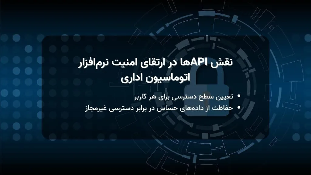 نقش API در ارتقای امنیت